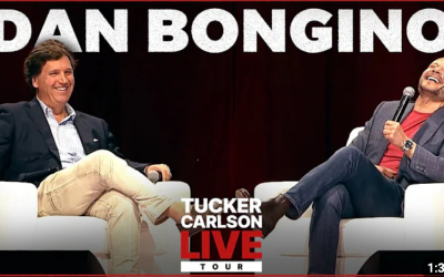 WATCH Tucker Carlson Interview Dan Bongino React to the Trump v. Harris Debate